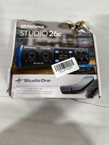 Presonus studio 26c 2x4 usb - studio, 2x4,